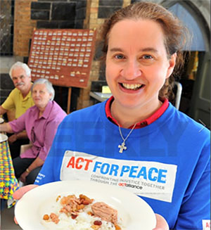 Act for Peace Ration Challenge and Refugee Church Meal