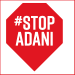 Stop Adani Logo sqx150