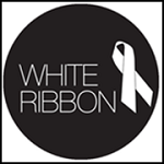 white ribbonx150